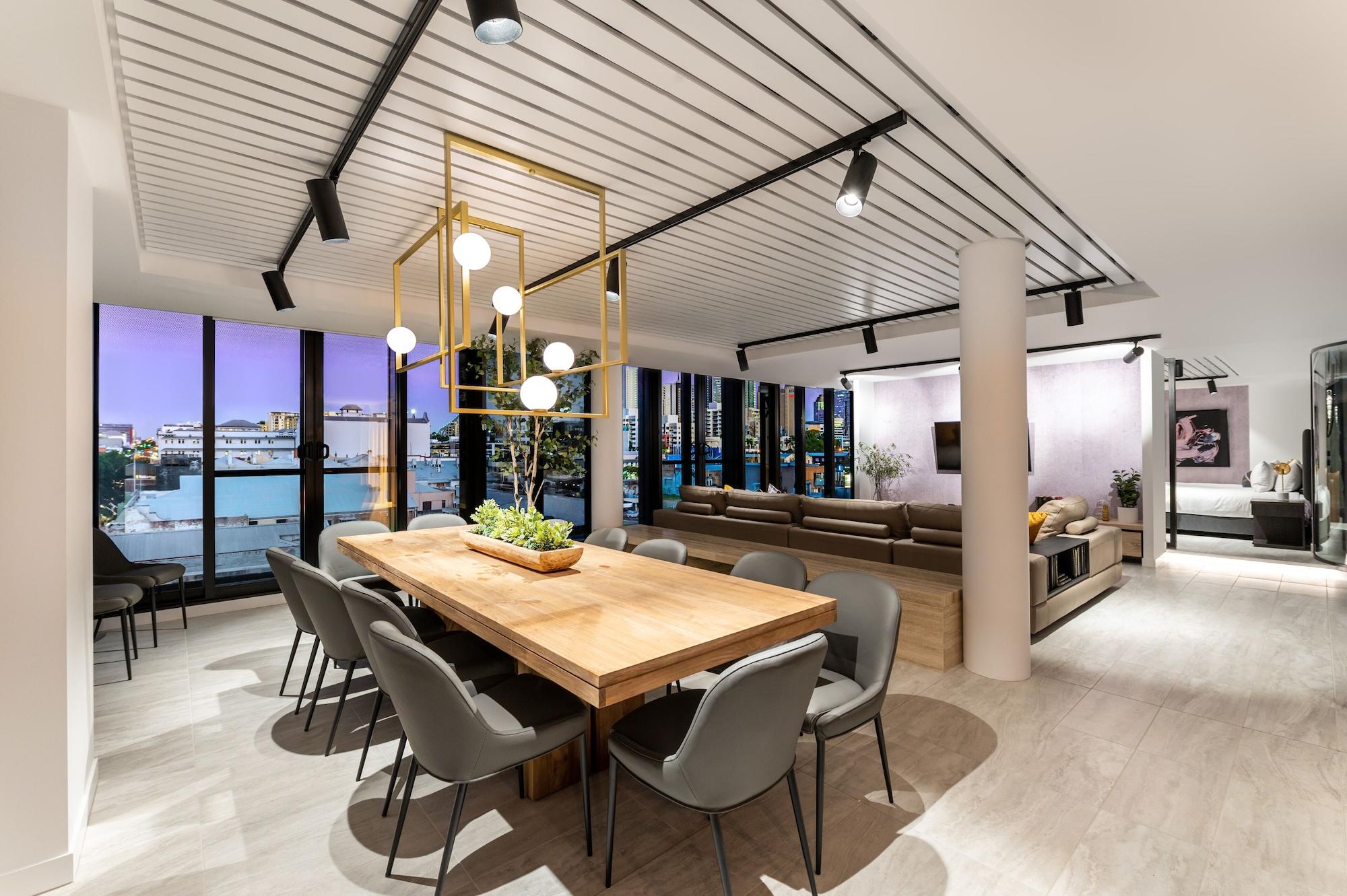Fv By Peppers Apart otel Brisbane Dış mekan fotoğraf The interior of a typical apartment