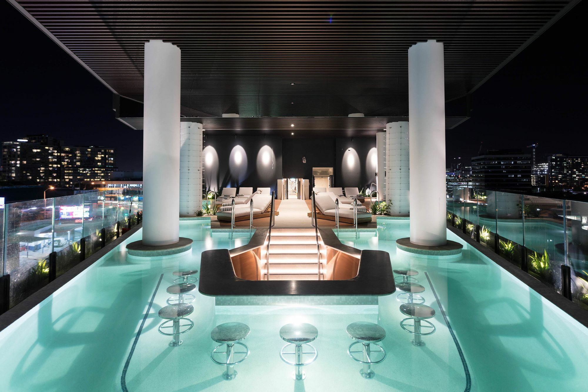 Fv By Peppers Apart otel Brisbane Dış mekan fotoğraf Sky Bar