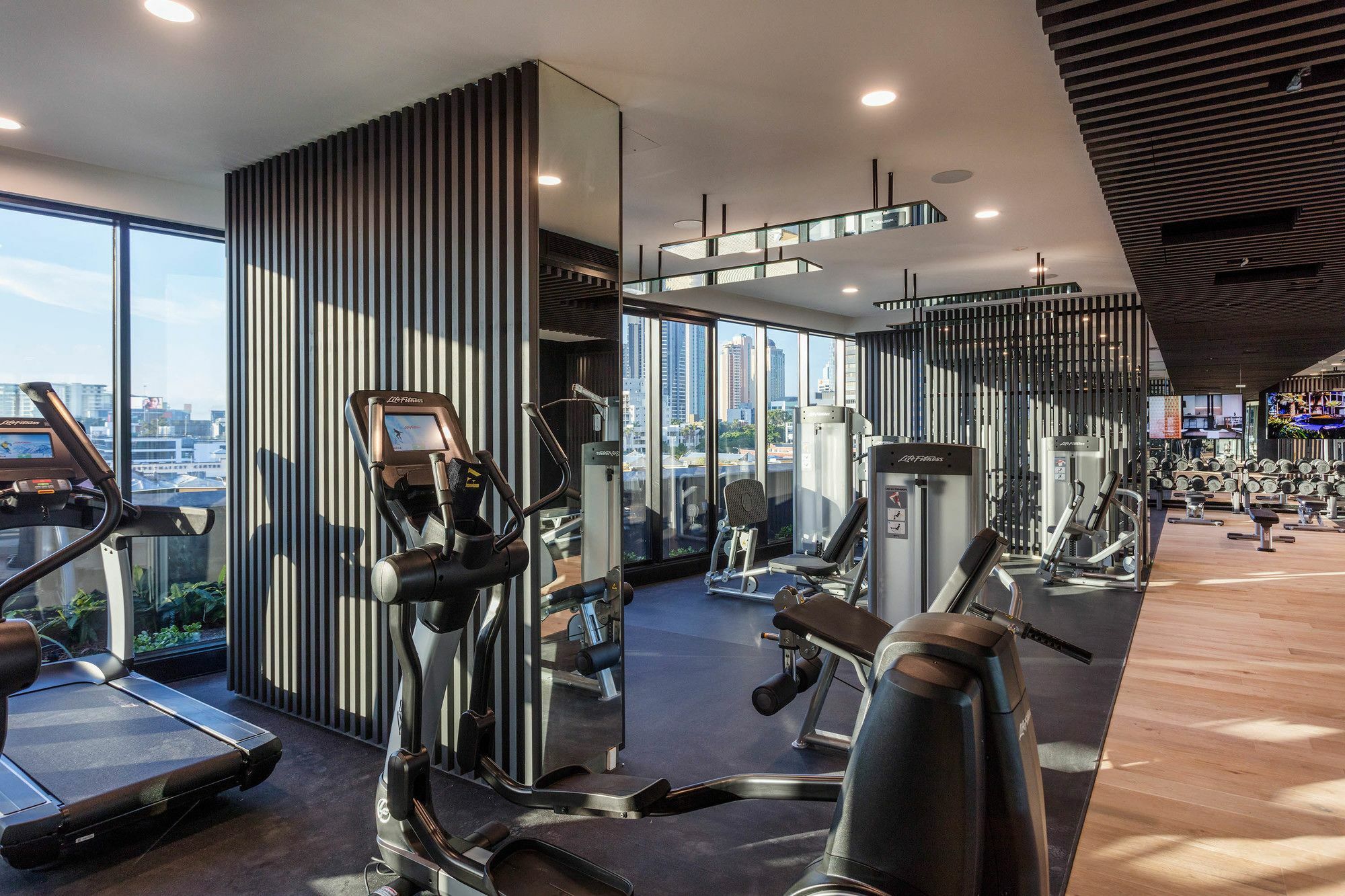 Fv By Peppers Apart otel Brisbane Dış mekan fotoğraf The gym at The River